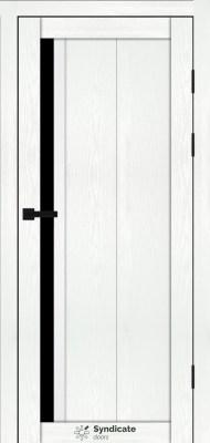 SD-PVC-124 Біла структура скло BLK